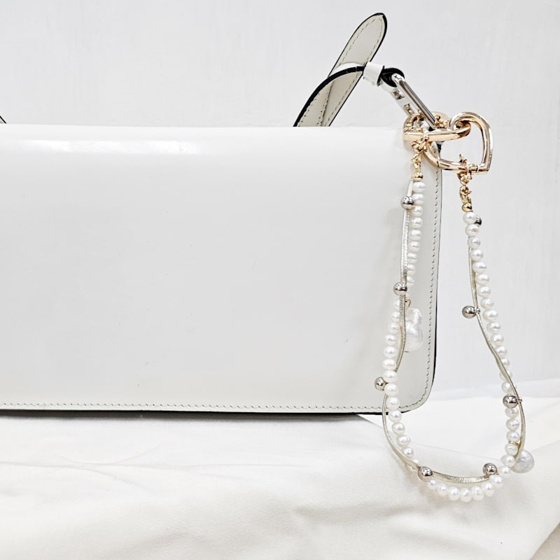Thumbnail of Freshwater Pearl With Baroque Pearls Bag Charm image