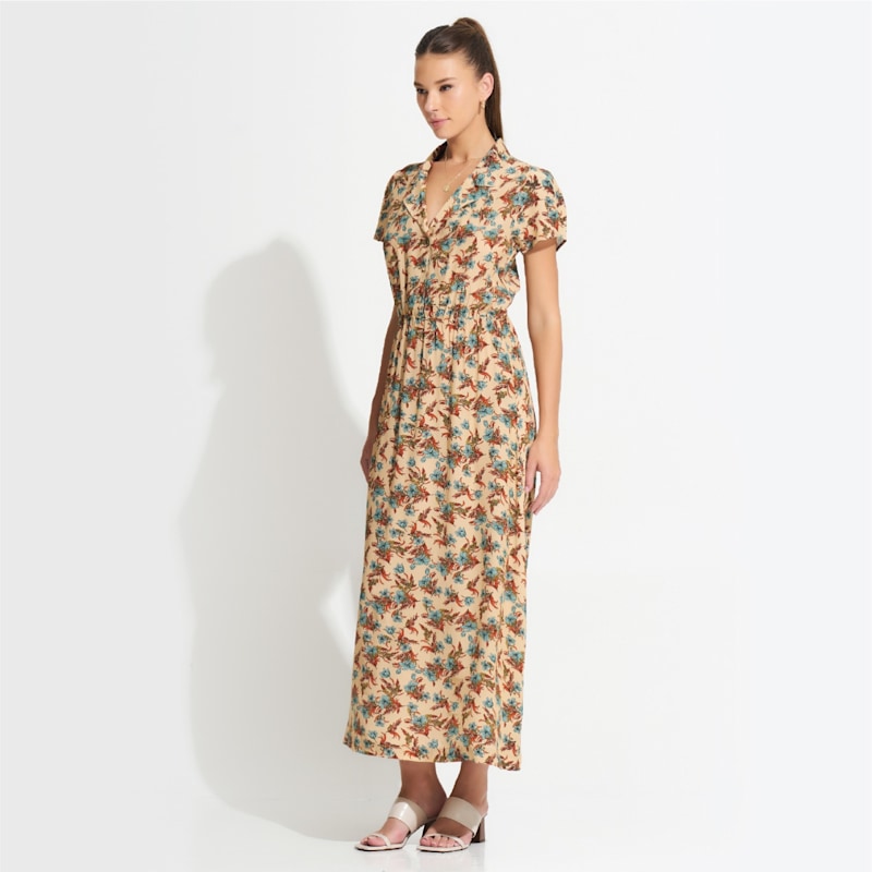 knee length dresses for ladies Freya Maxi Dress – uma and leopold main image 1