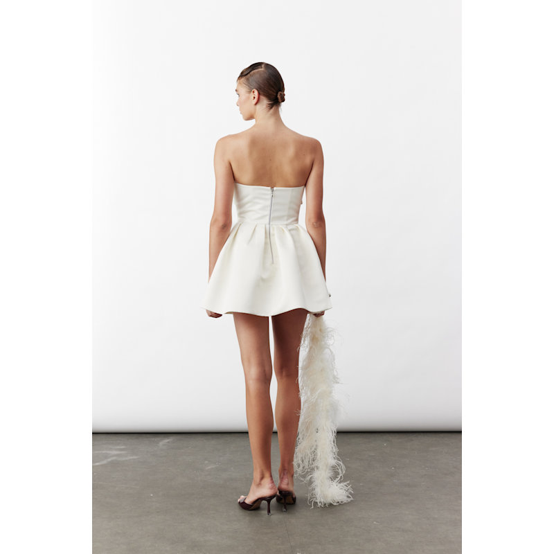 Thumbnail of Freya Mini Dress In Vanilla Ice image