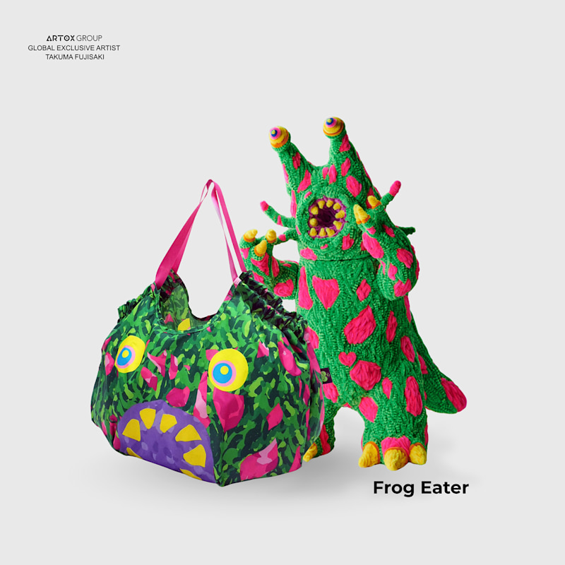 Thumbnail of Mogols - Frog Eater Foldable Eco Bag image
