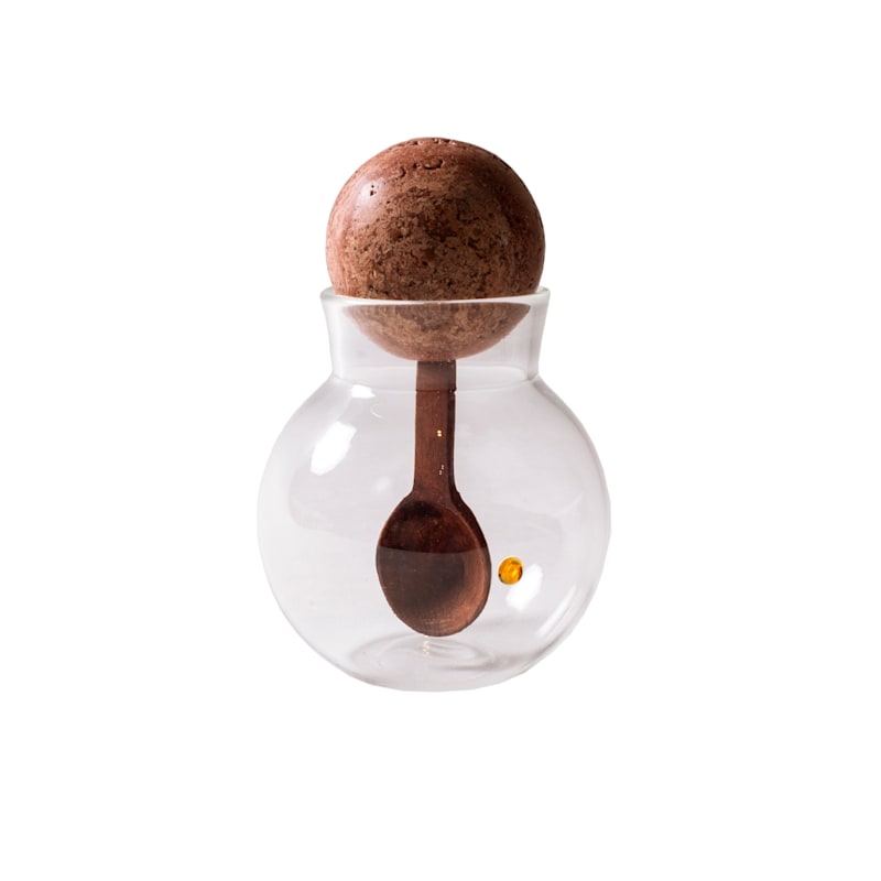 Thumbnail of Salsero Container - Red Marble image