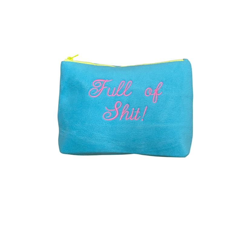 Thumbnail of Full Of Shit Large Cosmetic Bag image