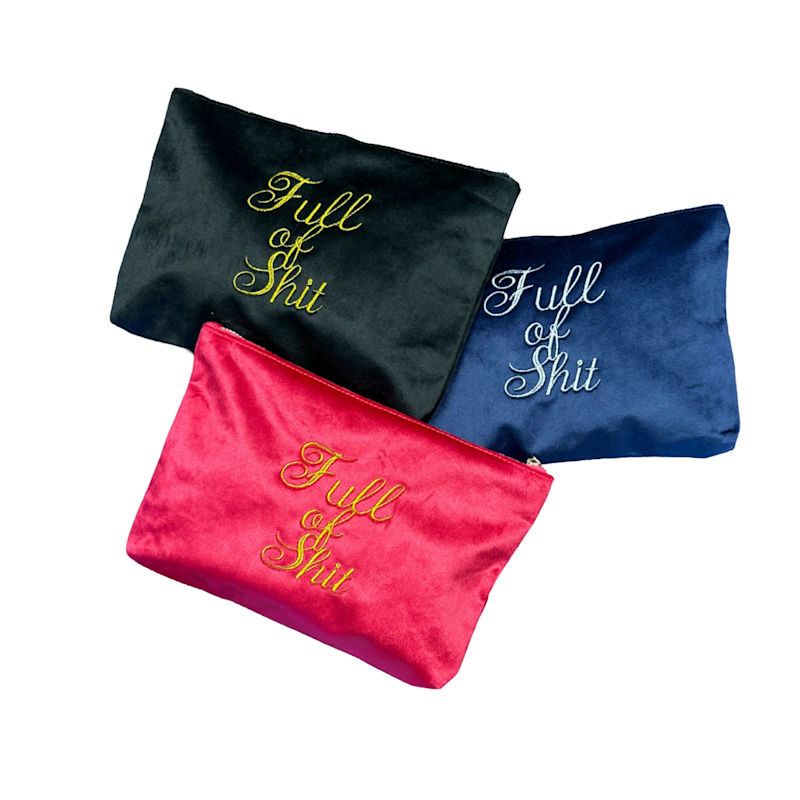 Thumbnail of Full Of Shit Red Velvet  Pouch image