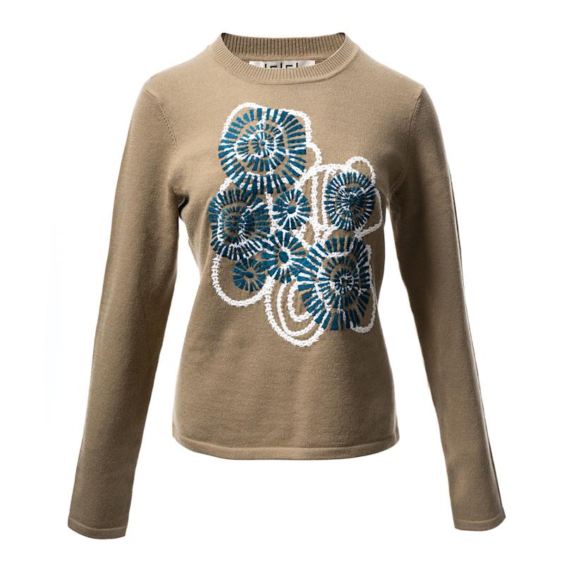Thumbnail of Fully Fashioning Beck Sweater - Khaki image