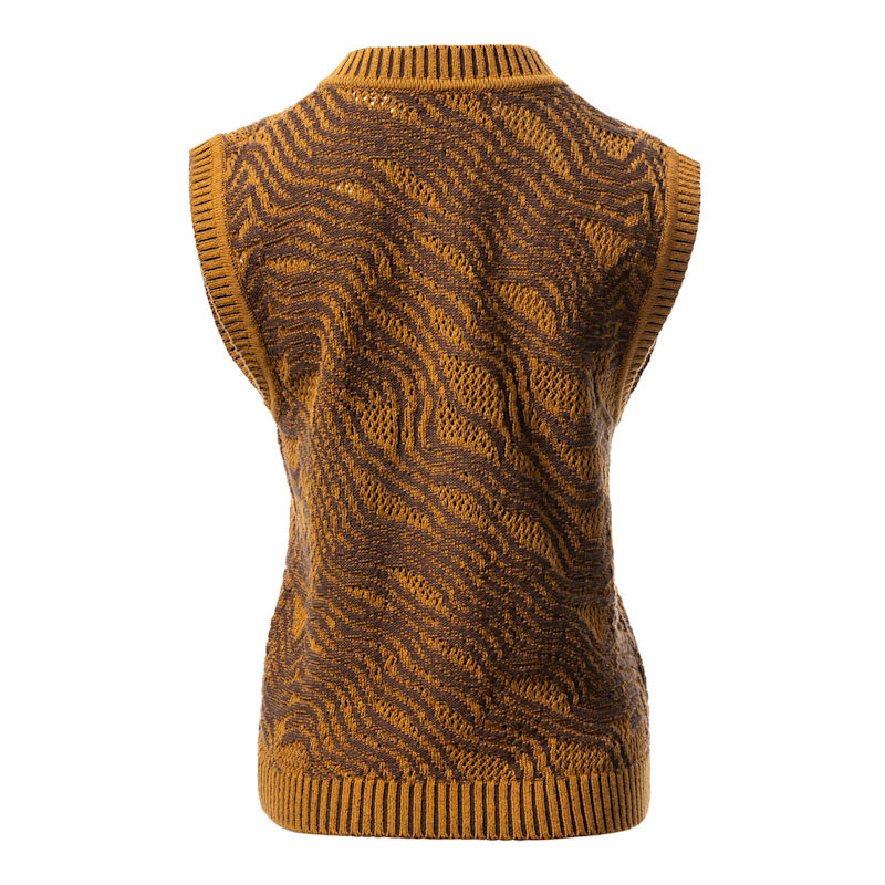 Fully Fashioning | Brie Amber Knit Vest | Fully Fashioning | Wolf & Badger