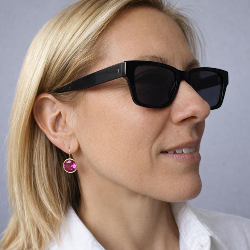 Thumbnail of Fuschia Parsons Earring image