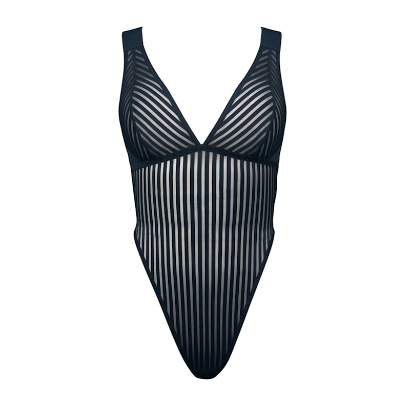 Thumbnail of Vertigo X Back Bodysuit Black image