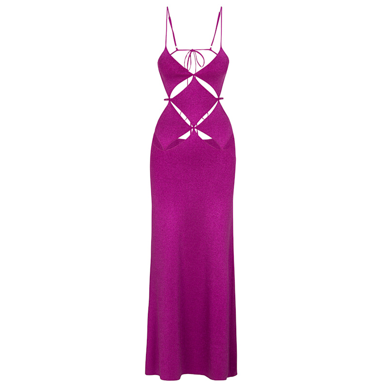Gaia Dress - Magenta | Delfi Collective | Wolf & Badger