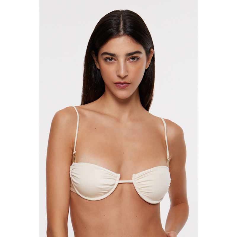 Thumbnail of Gala Bikini Top In Cream image