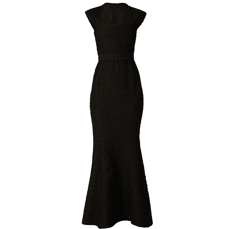 Gala Royale Gown In Black by SACHA DRAKE