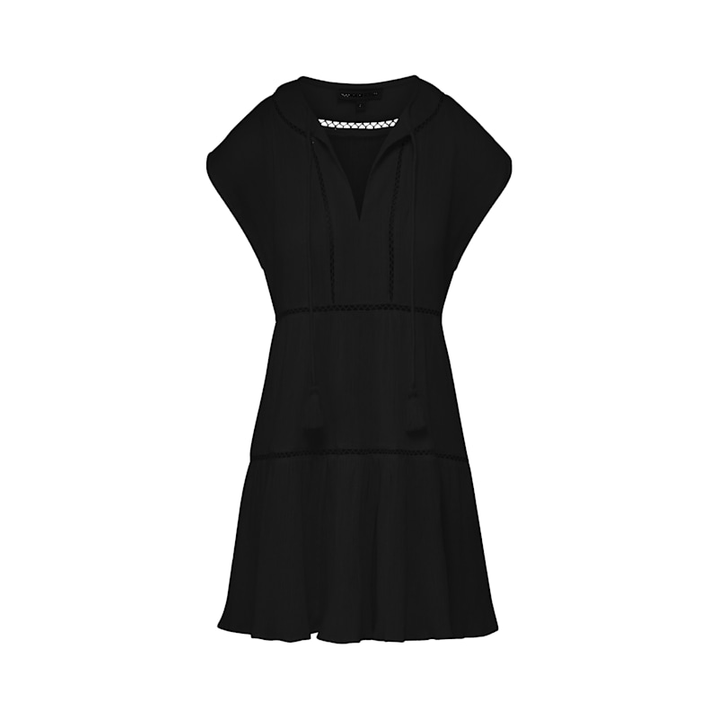 short black beach dress Montserrat Mini Dress