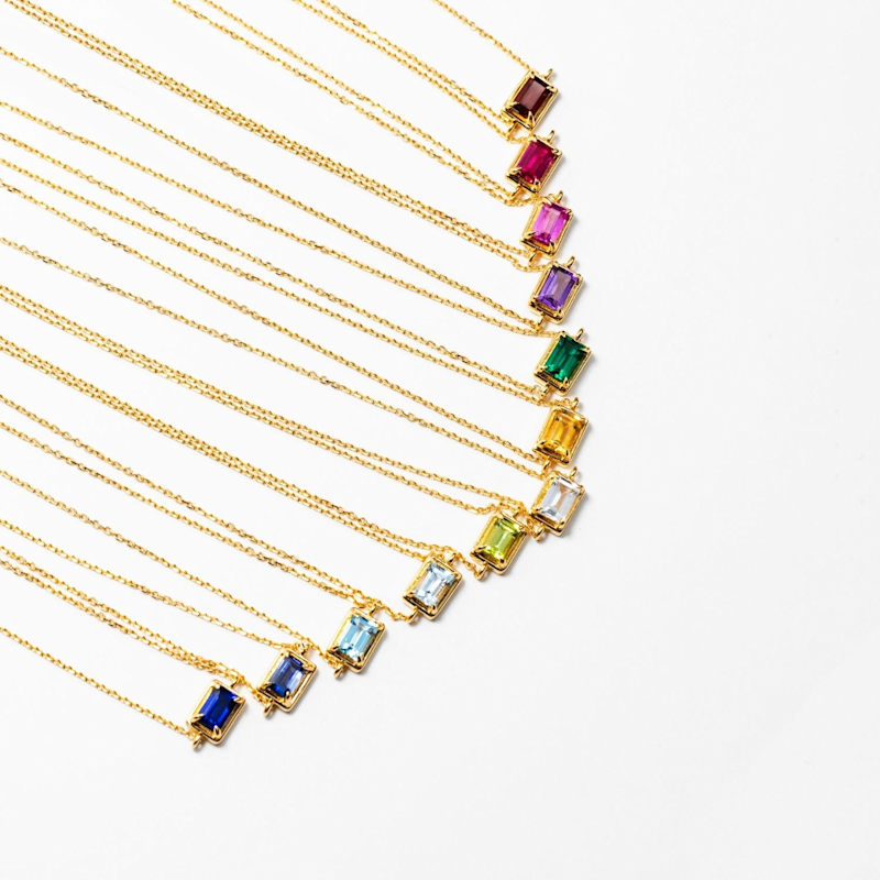 Thumbnail of Aquamarine Birthstone Bolo Bracelet image