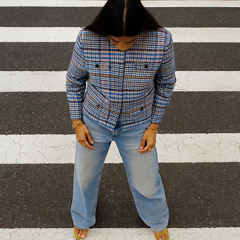 Thumbnail of Garothy Cropped Cotton-Blend Jacket - Multicolor image