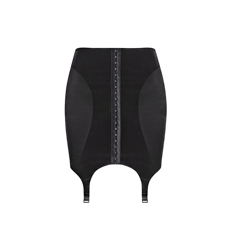 Thumbnail of Garter Pencil Skirt – Black image