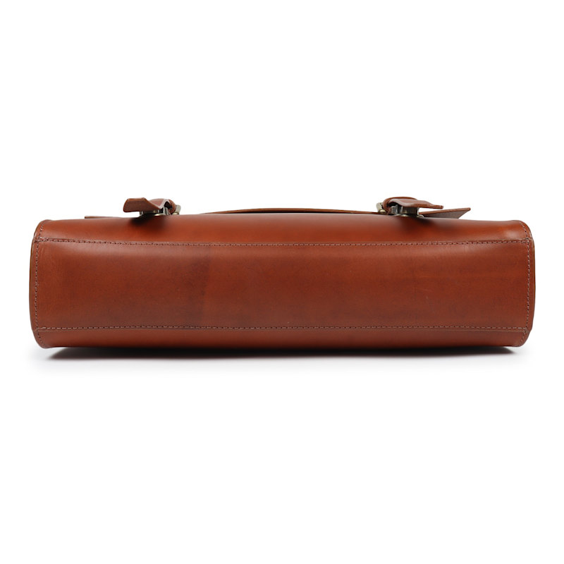 Thumbnail of Geoffrey Leather Messenger Laptop Bag image