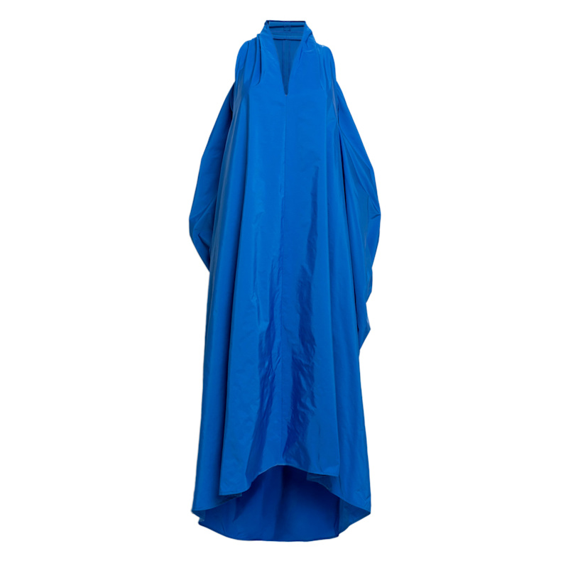 Thumbnail of Geisha Dress In Blue Taffeta image