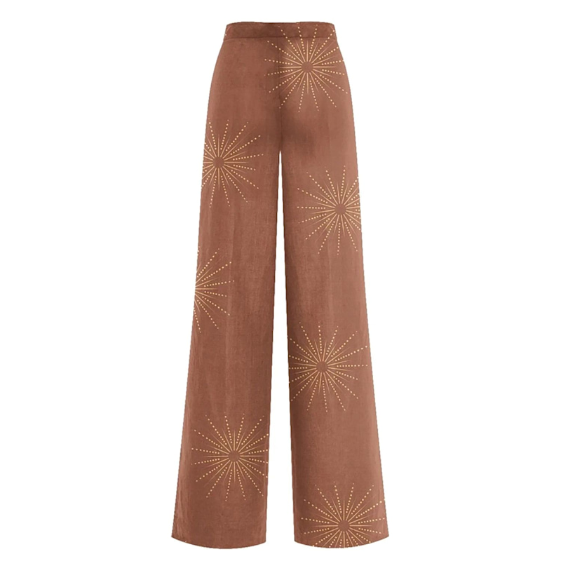 Thumbnail of Gentle Gold Long Loose Pants image