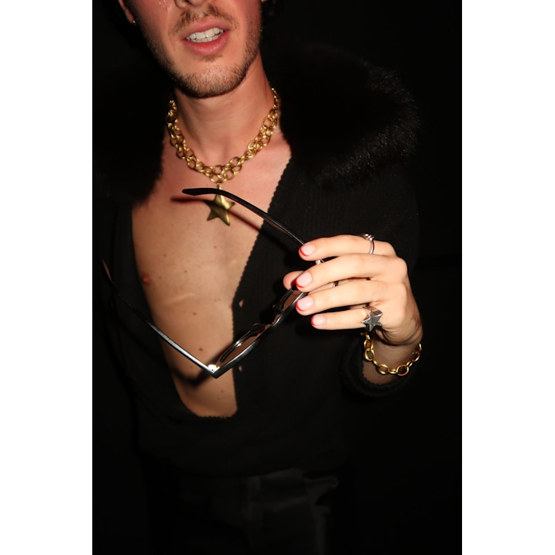 Thumbnail of Gia Gold Star Necklace image