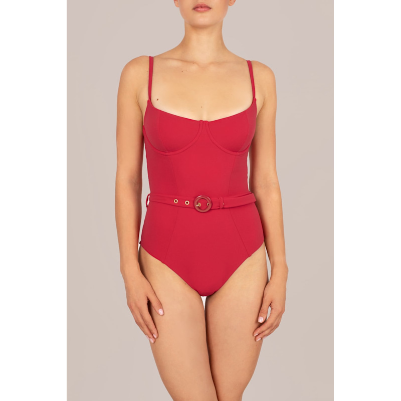 Thumbnail of Gigi Underwired One Piece - Cherry Red image