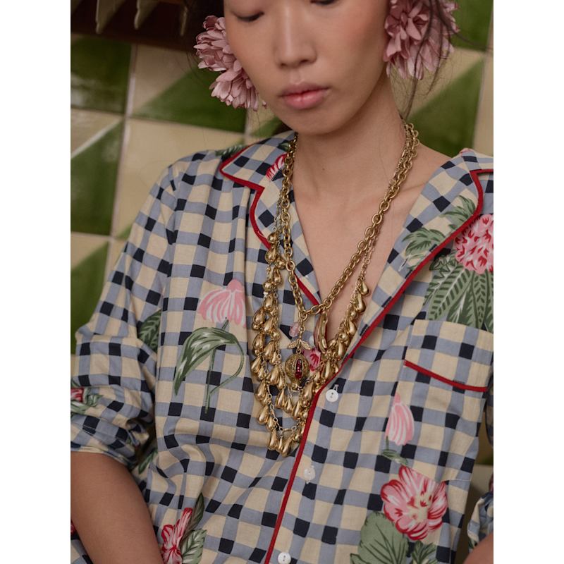 Thumbnail of Gill Necklace - Red image