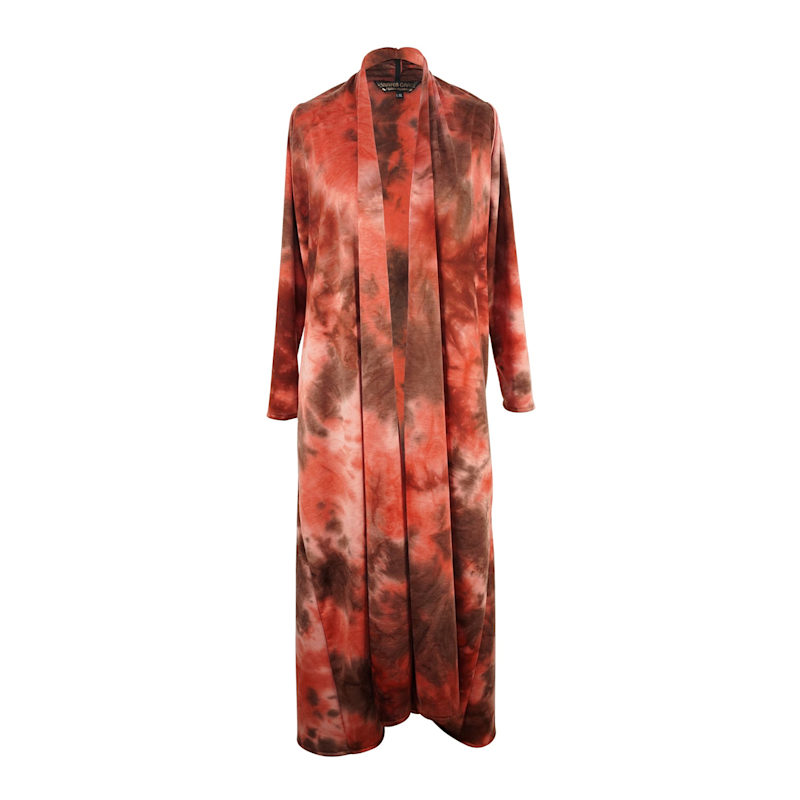 Thumbnail of Ginger Smoke Tiedye Yoga Duster image
