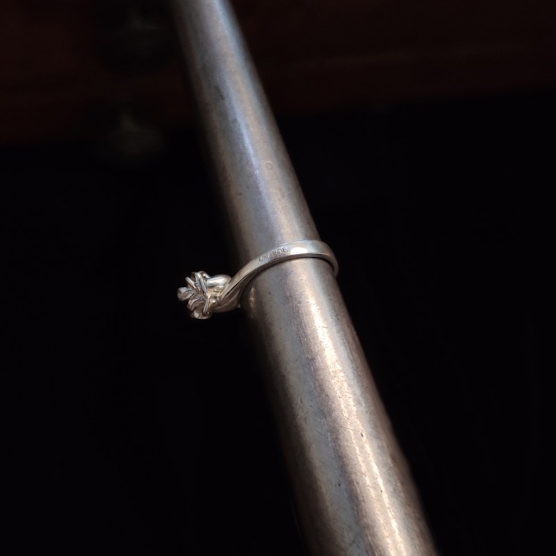 Thumbnail of Sterling Silver Rose Ring For Women – Elegant Floral Symbol Jewelry image