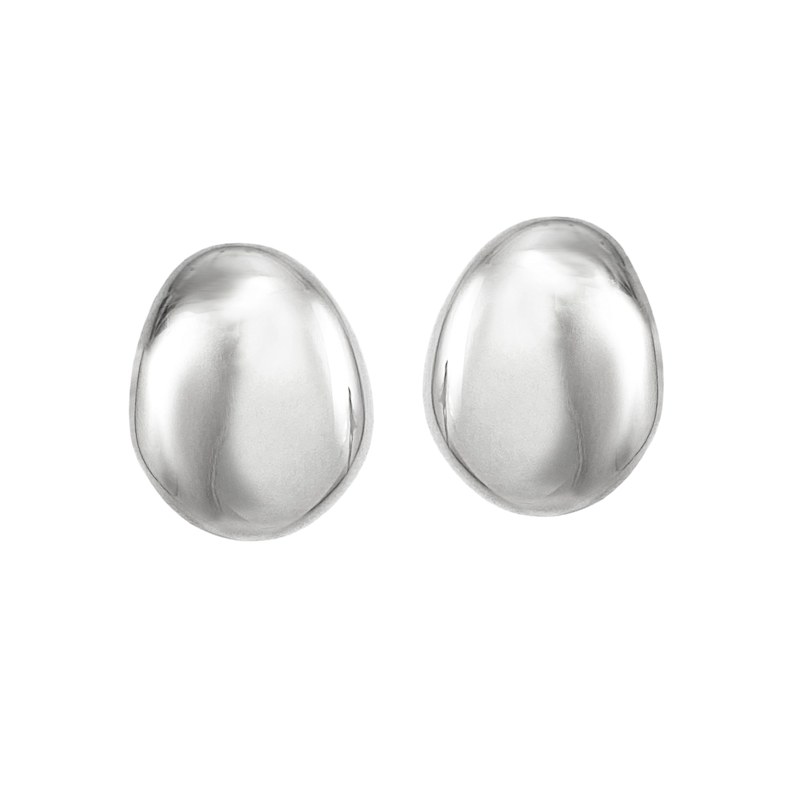 Thumbnail of Galina Studs Medium Silver image