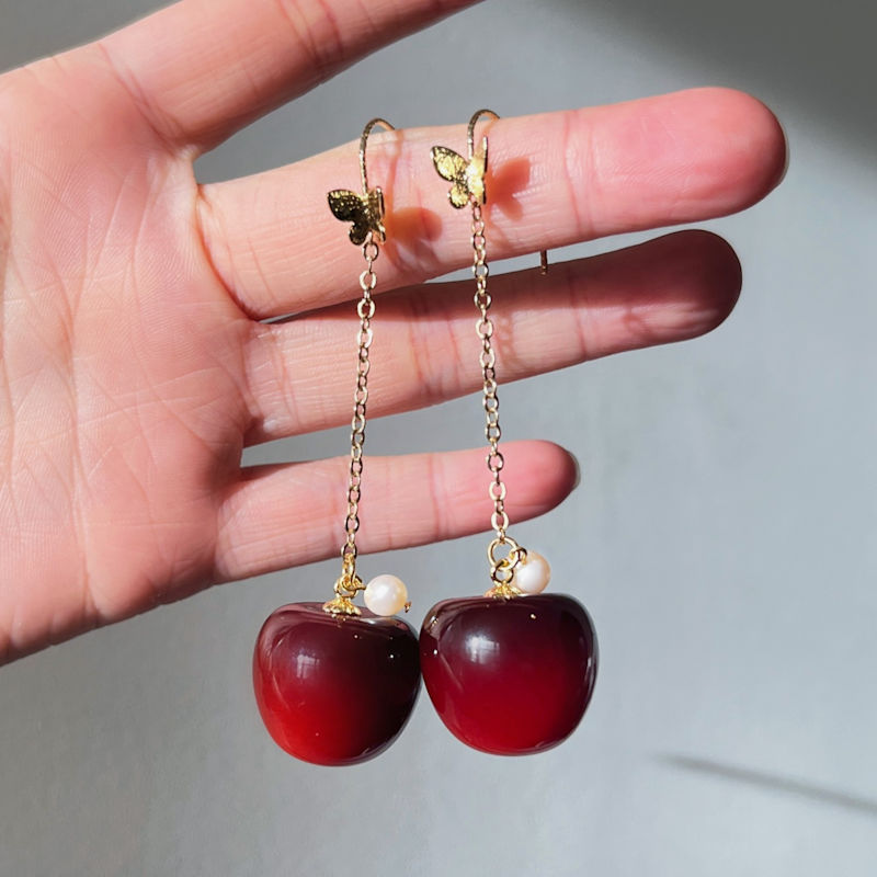 Thumbnail of Glacé Cherry Earring - Cheerilee image