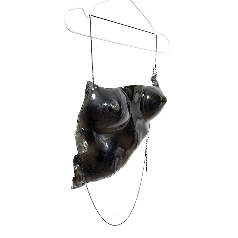 Thumbnail of Glass Corset Sculpture – Wearable Art image