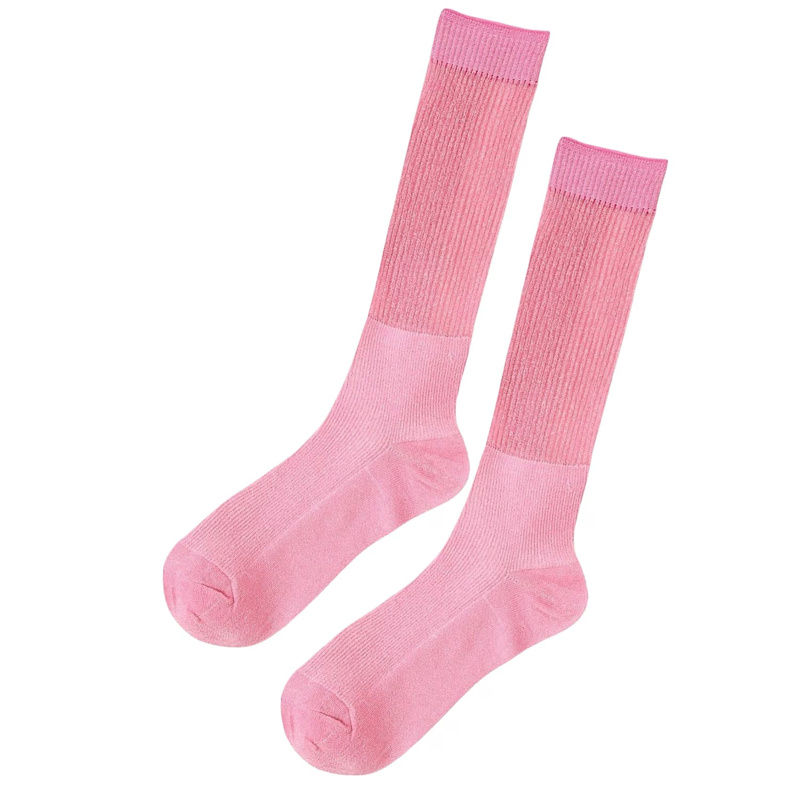 Thumbnail of Glitter Dance Socks - Medium Pink image