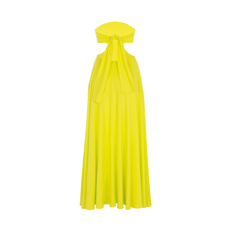 Thumbnail of Gloria Dress Neon-Yellow image