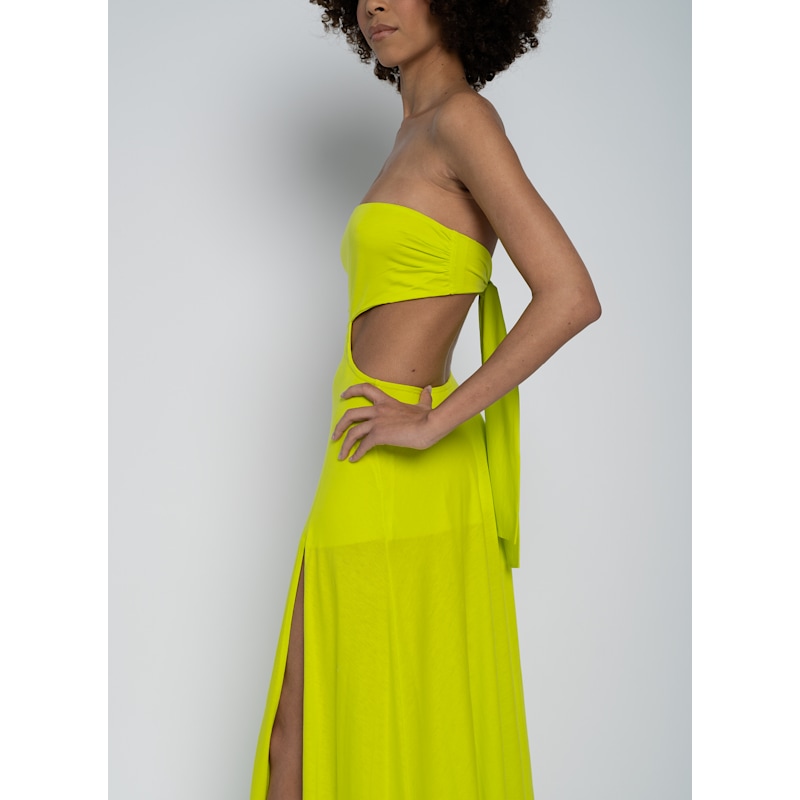Thumbnail of Gloria Dress Neon-Yellow image