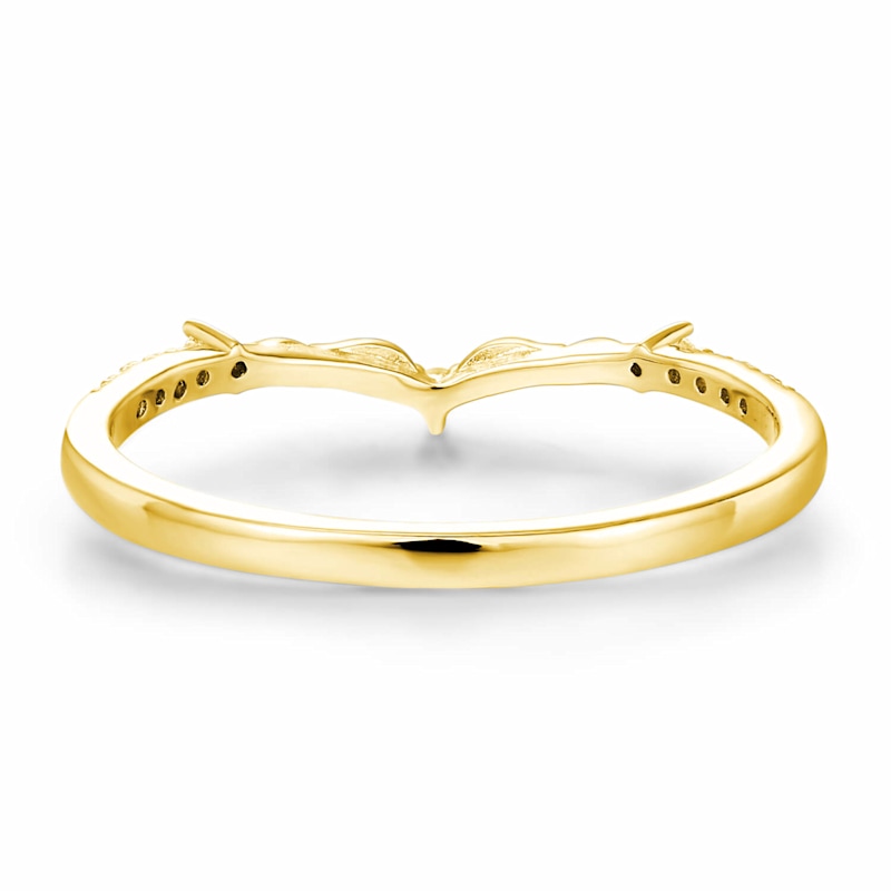 Thumbnail of Glowing Orchid Band Yellow Gold Vermeil image