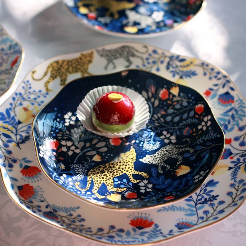 Thumbnail of Night Amazon Rainforest Fine Bone China Side Plate image