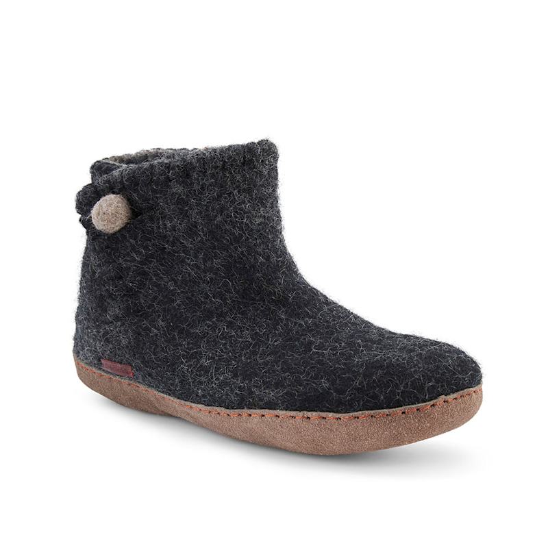 Thumbnail of The Daisy - Black With Suede Sole image