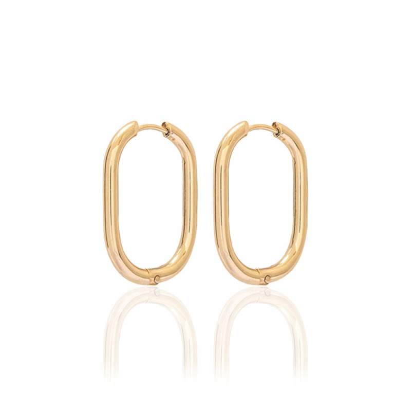 Thumbnail of Gold Asha Hoops image