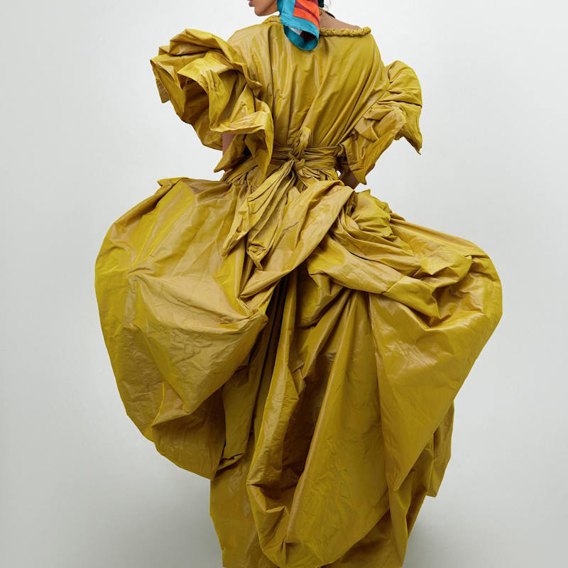 Thumbnail of Gold Balloon Dress image