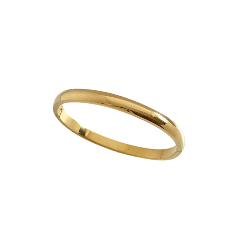 Thumbnail of Gold Bangle Four Mm image