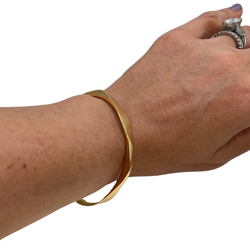 Thumbnail of Gillian - Gold Bangle Bracelet image