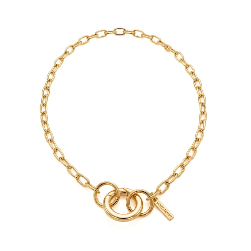 Thumbnail of Gold Chain Reaction Connector Necklace image