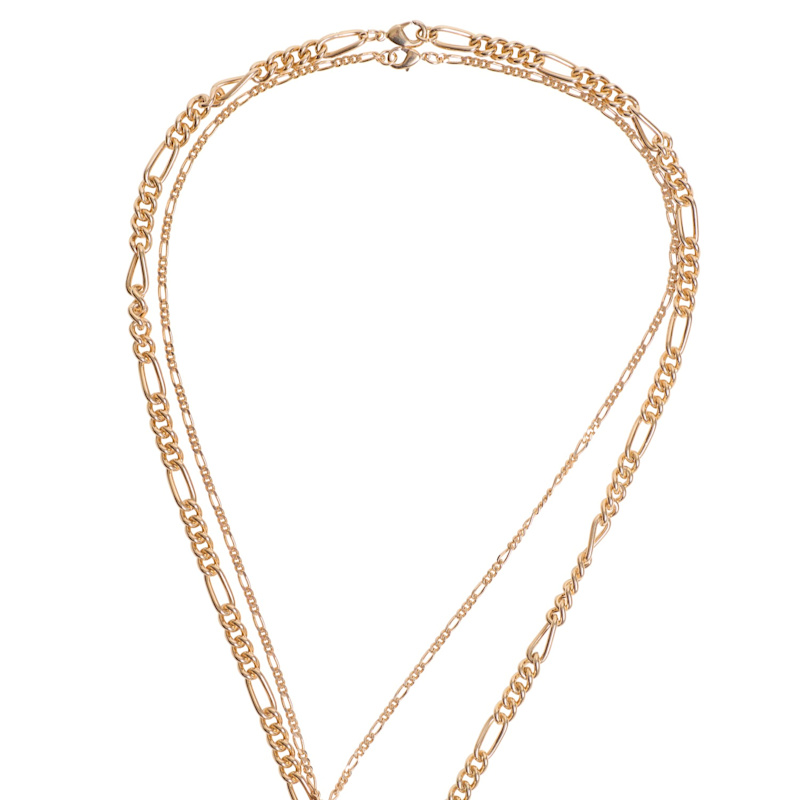 Thumbnail of Gold Coin Layered Necklace image