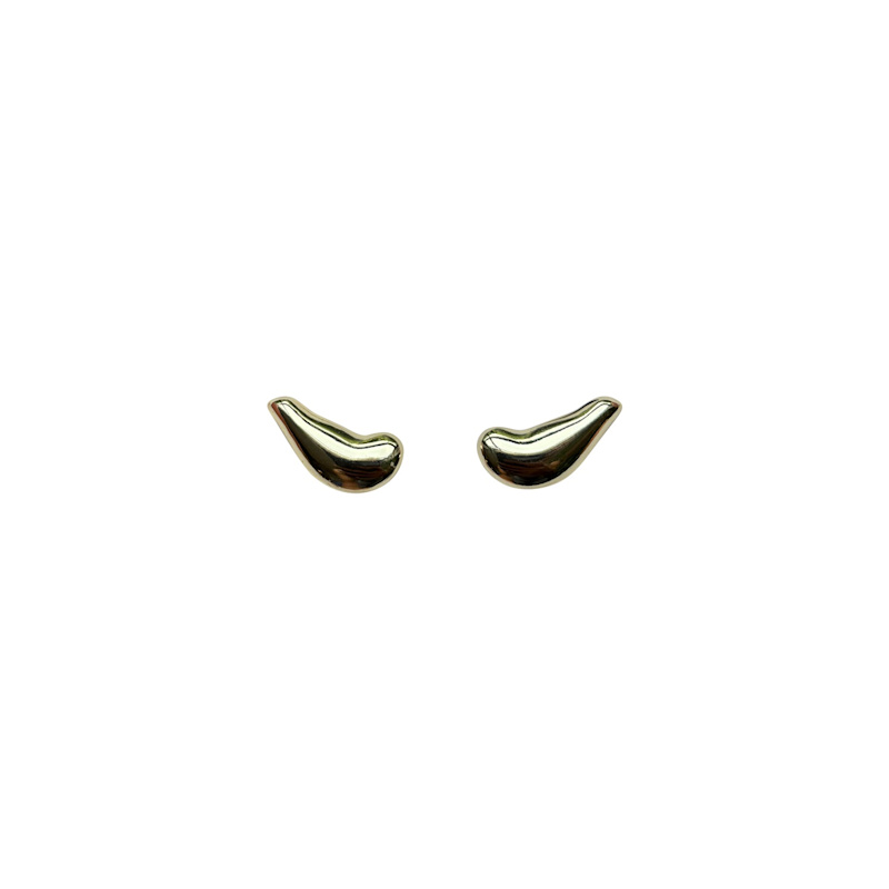 Thumbnail of Gold Stud Earlobe Cuff Earrings image