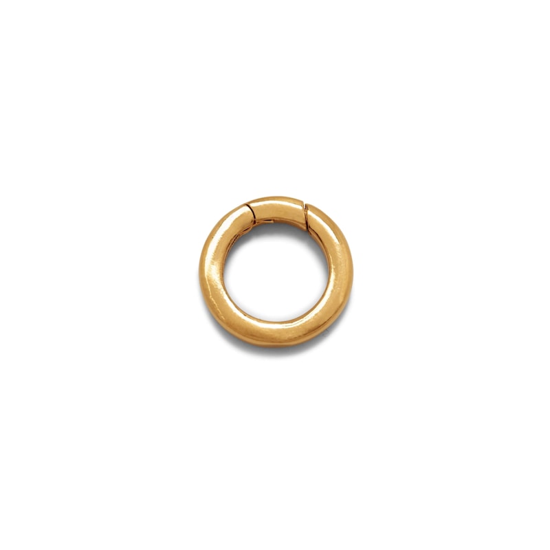 Thumbnail of Gold Medium Circular Clicker Clasp image