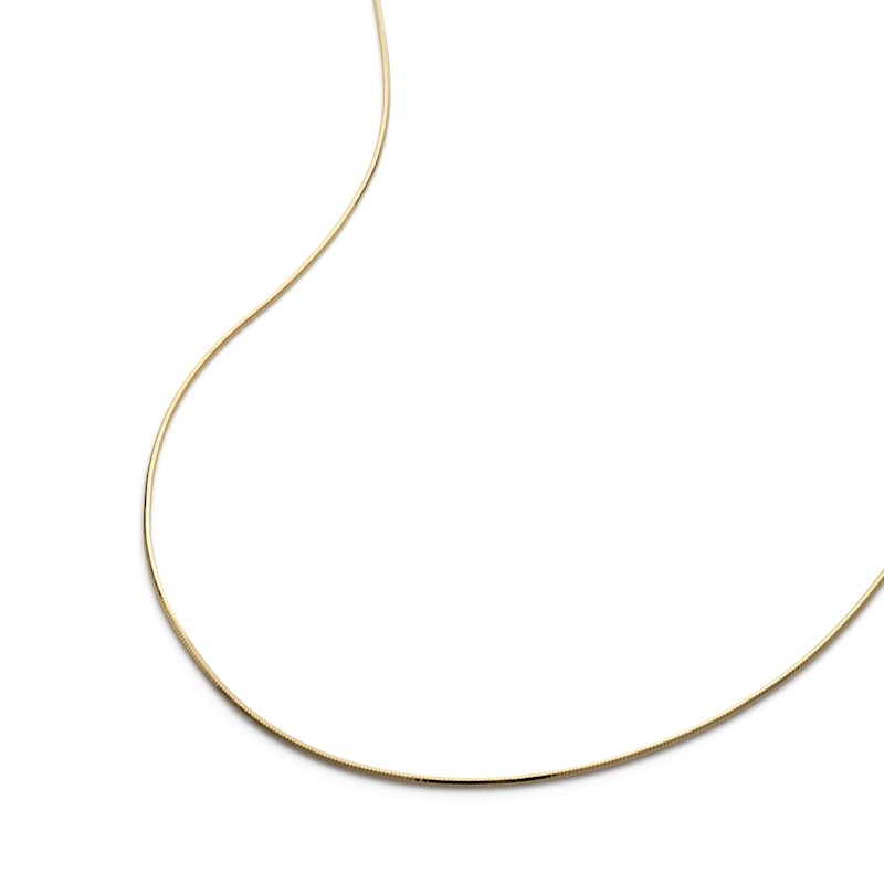 Thumbnail of Gold Herringbone Necklace image