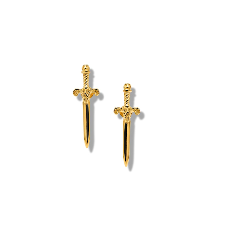 Thumbnail of Gold Lady Macbeth Stud Earrings image
