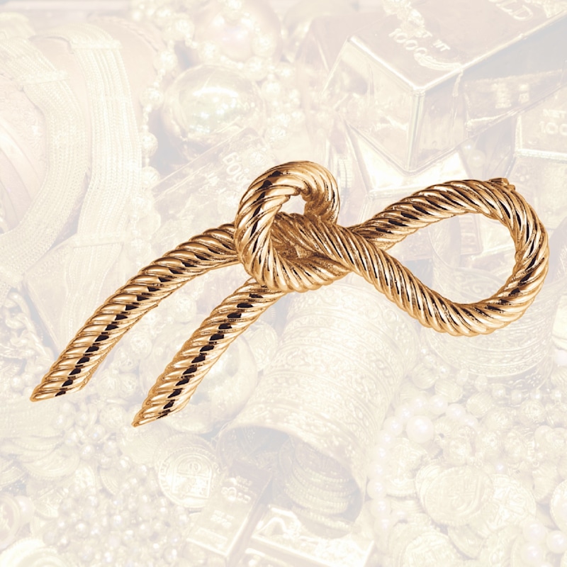 Thumbnail of Gold Loop Brooch, Series Trésor image