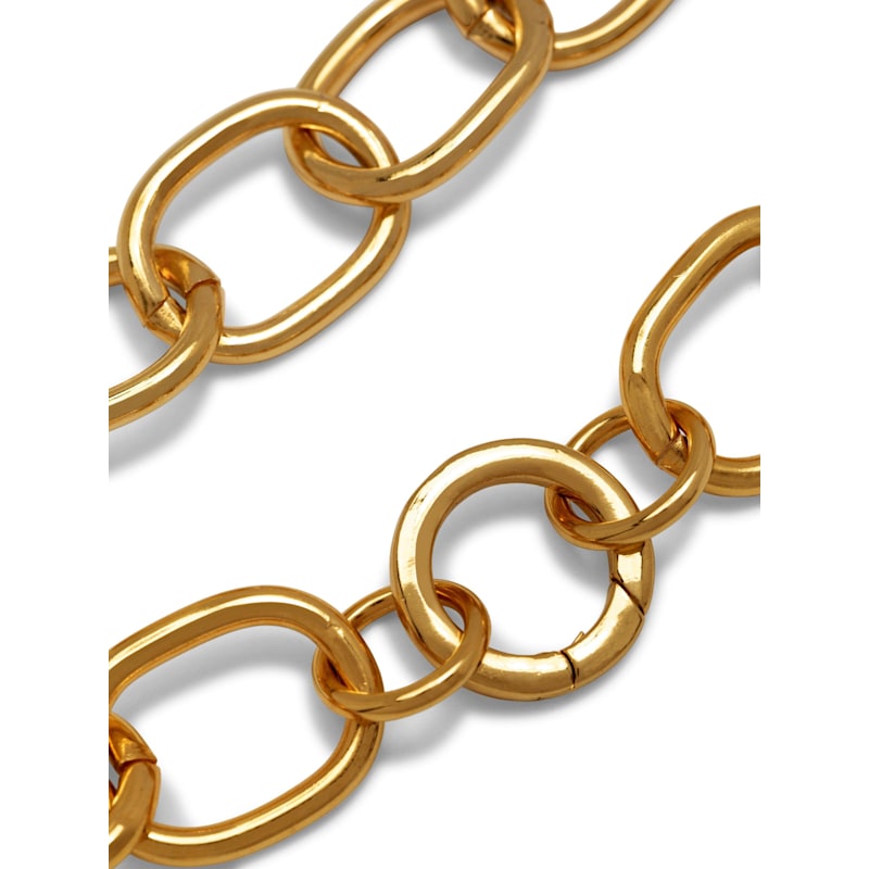 Thumbnail of Gold Medium Circular Clicker Clasp image
