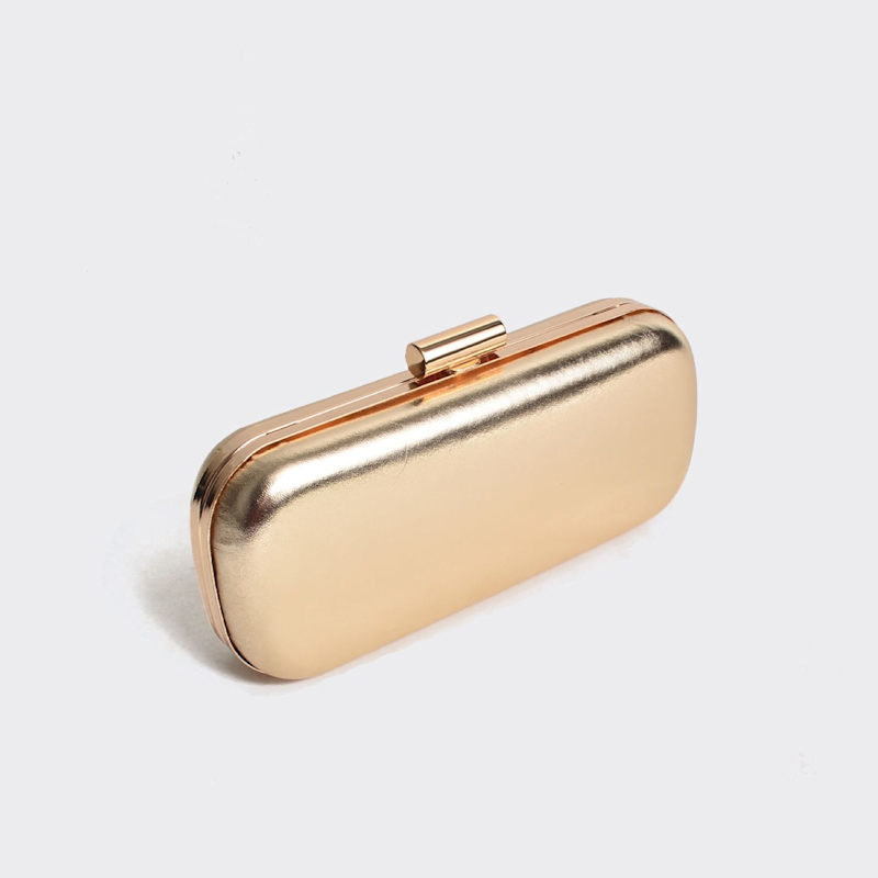 Thumbnail of Gold Metallic Clutch Bag – Small Size, Big Elegance image
