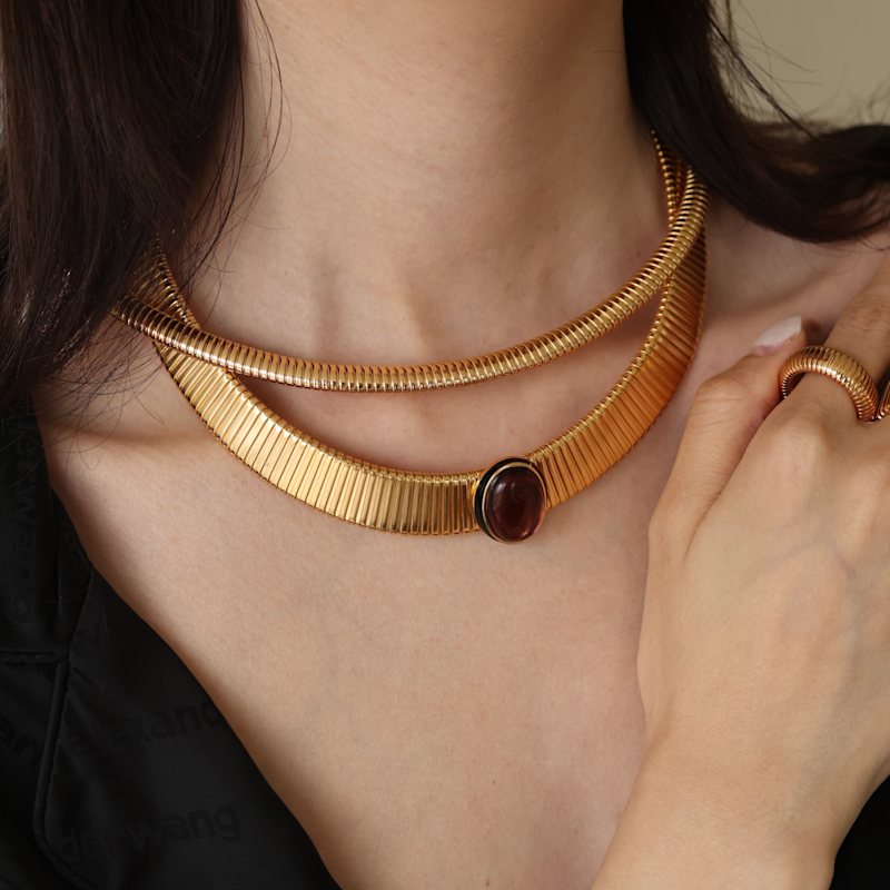 Thumbnail of Gold Minimalist Choker image