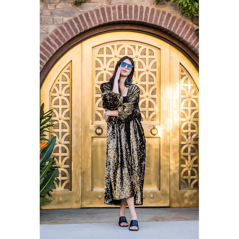 Gala Cocoon Jacket, Green main image 1